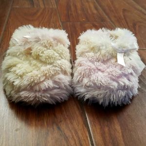Fluffy slippers
